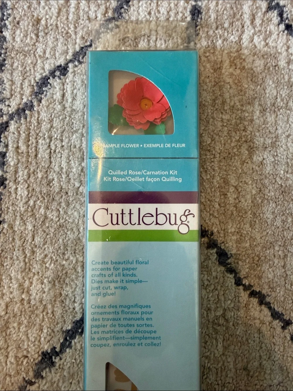 Cuttlebug Quilled Flower Kits Lot of 3 NWT Paper Flowers